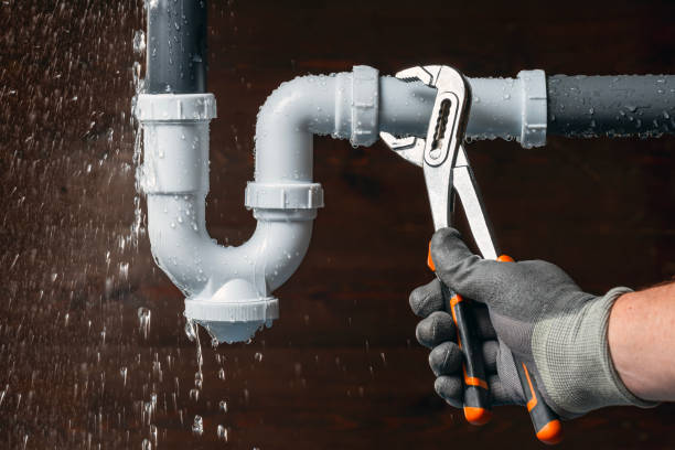 Professional Sewer Line Repair technician working in Northampton, MA